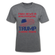 Fake News American Flag - mineral charcoal gray