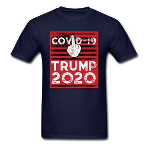 F*ck COVID-19, Trump 2020 - navy