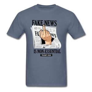 Breaking Fake News - denim